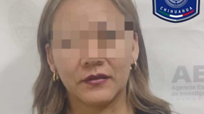 Detiene AEI a imputada por un robo a casa habitación en Parral