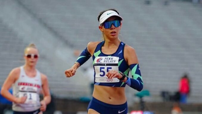 Siguen cosechando medallas integrantes de Meta Olímpica, Alegna González ganó oro en los Penn Relays de Philadelphia