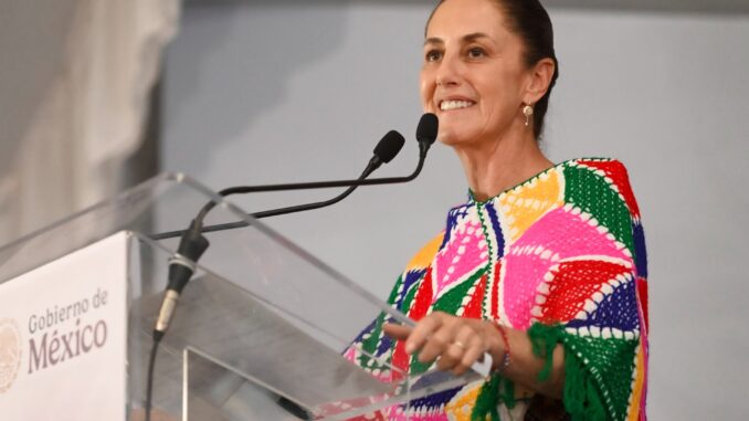 Sheinbaum rehúsa injerencia extranjera y llama a defender soberanía