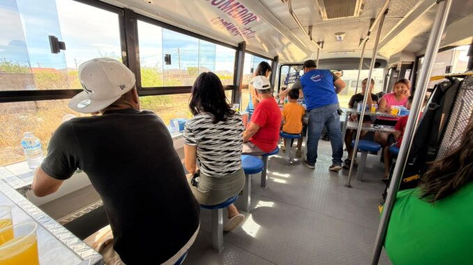 Llega comedor móvil de NutriChihuahua a más colonias de la capital