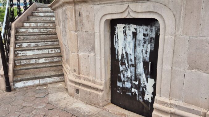 Presentará Municipio denuncia por daños al kiosco del Parque Lerdo