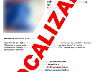 Localiza Fiscalía a bebé con reporte de ausencia en la ciudad de Camargo