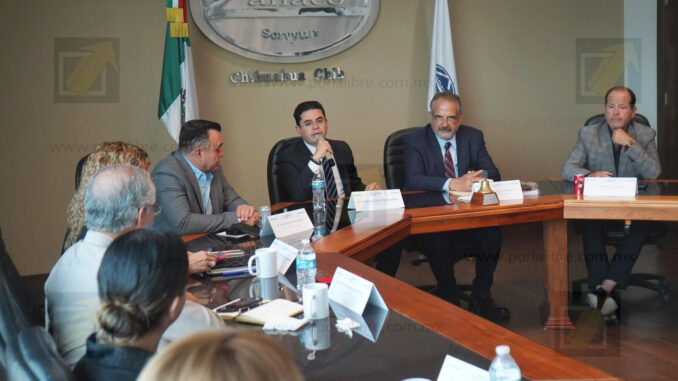 Se reúne Rafa Loera con Consejo Directivo de CANACO Chihuahua