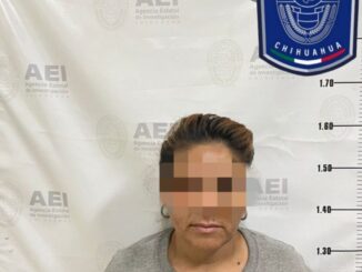 Reaprehende FGE Zona Sur a mujer acusada por robo a un comercio en Parral