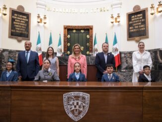 Desde Chihuahua pongamos el ejemplo de lo que es la honorabilidad: Maru Campos a niños funcionarios por un día