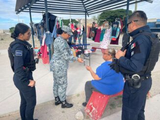 Fortalecen proximidad social Guardia Nacional y Policía Municipal