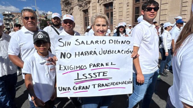 Magisterio y otras organizaciones sindicales exigieron salud, derechos laborales y bienestar social