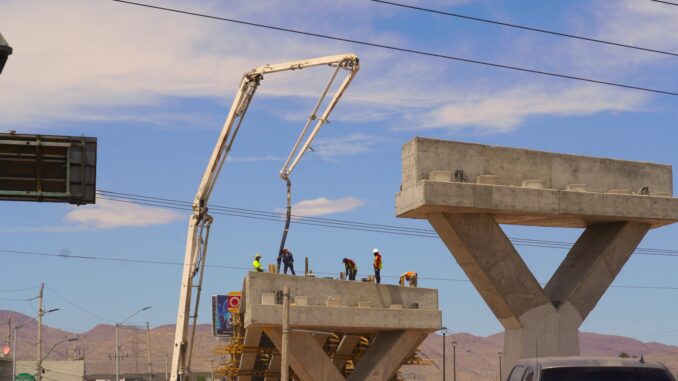 Obra Los Nogales e Industrias registra un avance del 59%