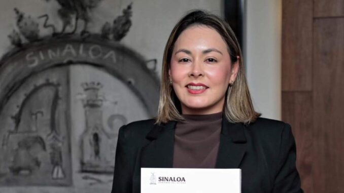 Yeraldine Bonilla, gobernadora interina de Sinaloa