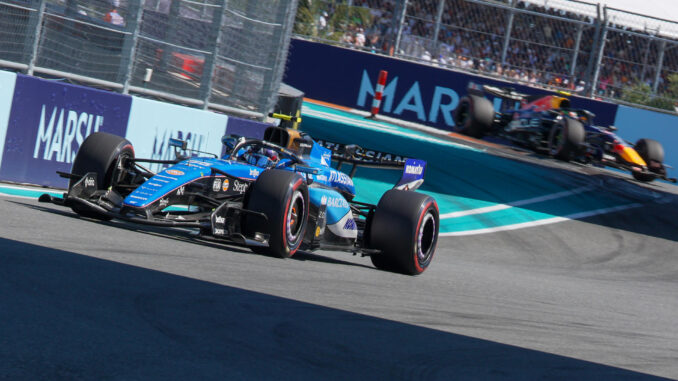 F1 adelanta tres horas el Gran Premio de Miami por lluvias