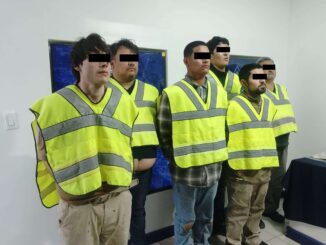 Detienen a seis por robar y secuestrar a varias personas en un salón de fiestas