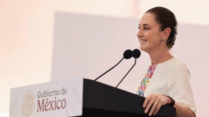 Sheinbaum anuncia que Beca Gertrudis Bocanegra se otorgará a todos los estudiantes universitarios de Chiapas