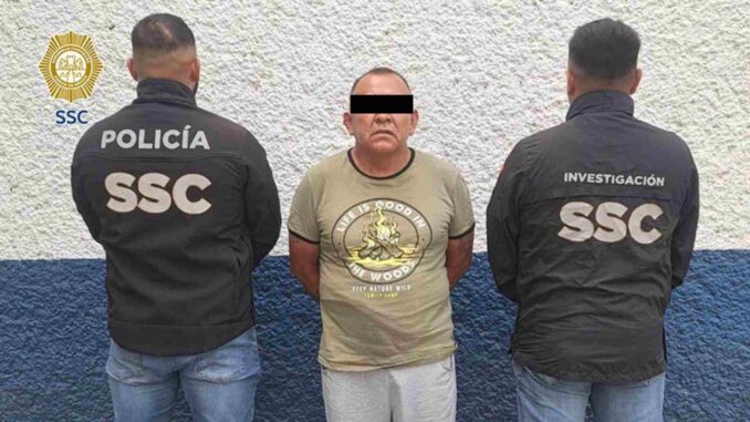 Detienen a presunto extorsionador en la alcaldía Gustavo A. Madero