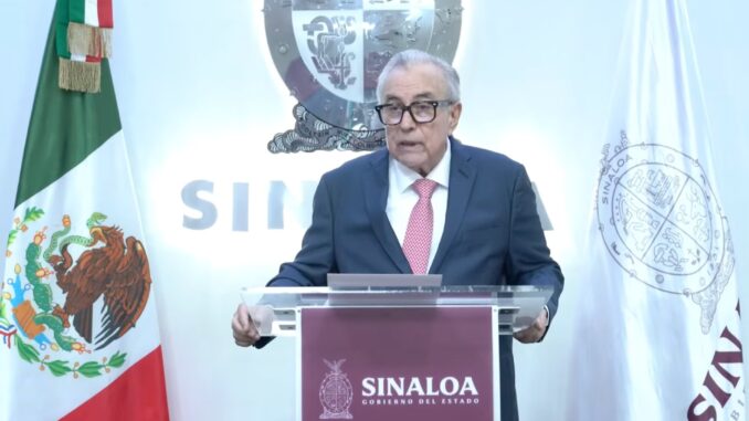 Sheinbaum detalla que Rocha Moya cuenta con seguridad tras pedir licencia como gobernador de Sinaloa