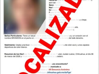 Localizan sana y salva a adolescente con reporte de ausencia – Fiscalía General del Estado de Chihuahua