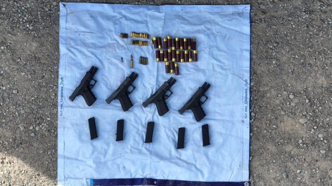 Localizan armas, cartuchos y pickup robadas al Nuevo Grupo 13