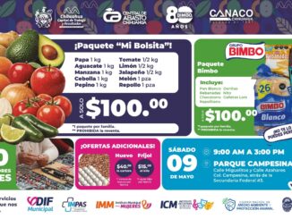 Presenta Municipio precios del “Mercadito Más Barato”; se suma Bimbo con productos a bajo costo