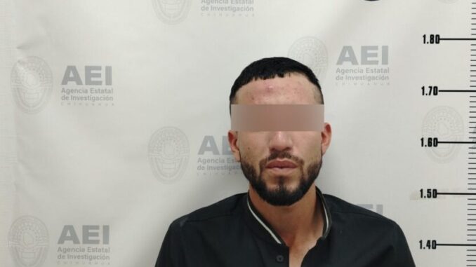 Detiene AEI a imputado por el delito de privación de la libertad de un masculino