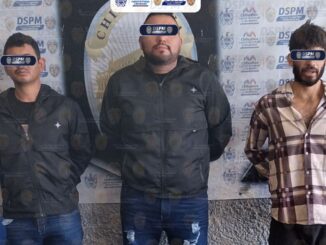 Detienen a tres con 6 fusiles AR-15 en la colonia Vistas del Norte