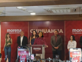 Morena llama a marcha para exigir que Maru Campos rinda cuentas ante el Senado