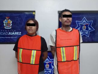 Detienen a pareja con una libra de mariguana