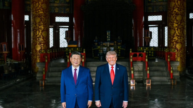 Trump justifica a Xi y dice que EE.UU. era una nación en declive hasta que llegó él al poder
