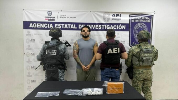 Durante cateo, detienen a hombre en posesión de cocaína en colonia La Moraleja
