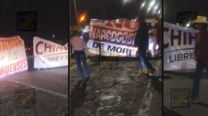 Productores y ciudadanos toman carreteras en Chihuahua previo a movilización política de Morena