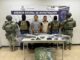 Durante cateo, detiene COE a dos hombres en posesión de armas de fuego, cartuchos y mariguana