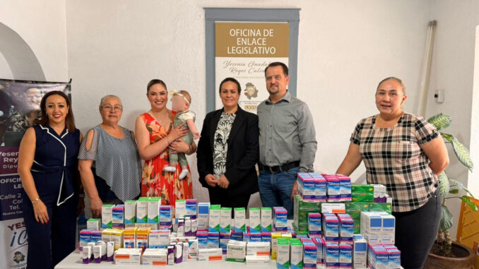 Yesenia Reyes fortalece el apoyo en salud con entrega de medicamentos en municipios del Distrito 01