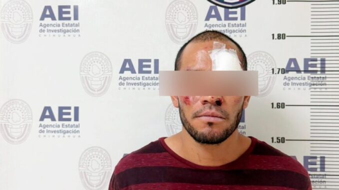 Captura AEI a presunto homicida de víctima en Motel Delicias