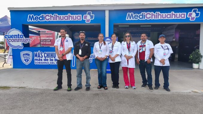Invita Secretaría de Salud a visitar el stand de MediChihuahua en la Feria de Santa Rita 2026