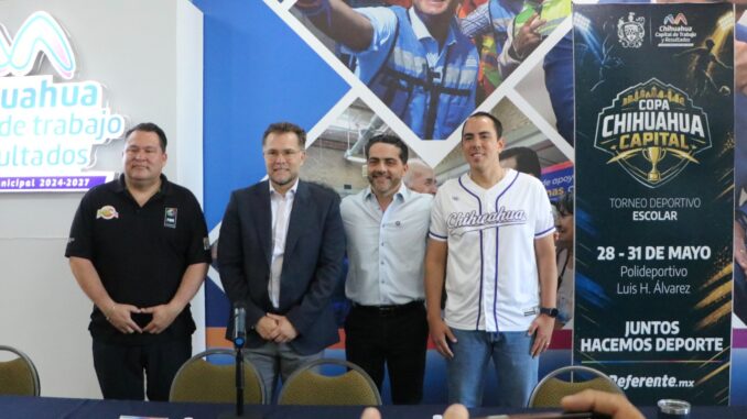 Impulsan el desarrollo deporte escolar con Copa Chihuahua Capital