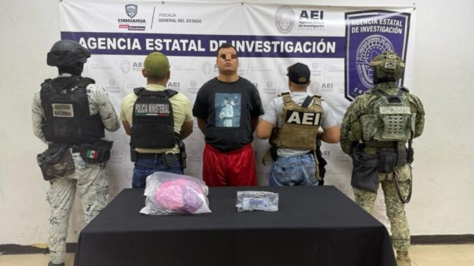 Detiene COE a un hombre, aseguran mariguana y dinero en cateo a vivienda del fraccionamiento Senderos de San Isidro