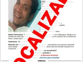 Localiza Fiscalía de Distrito a masculino con reporte de ausencia en Chihuahua