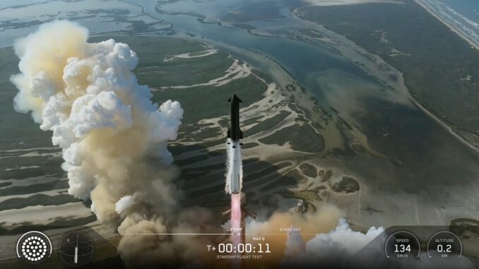 SpaceX lanza con éxito el Starship V3 tras un intento fallido en Texas