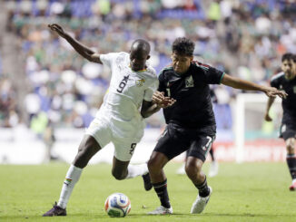 México vence 2-0 en juego amistoso a Ghana