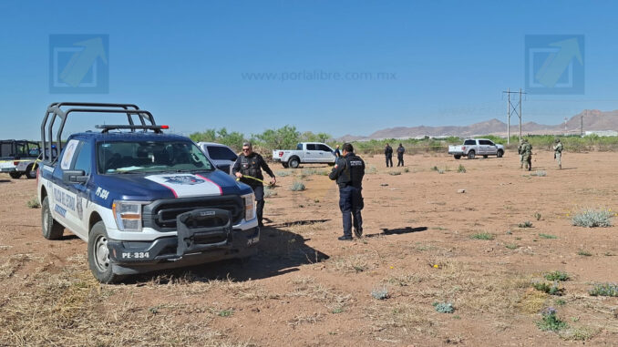 Ejecutan a tres en predio de Rancho de Enmedio; dejan narcomensaje