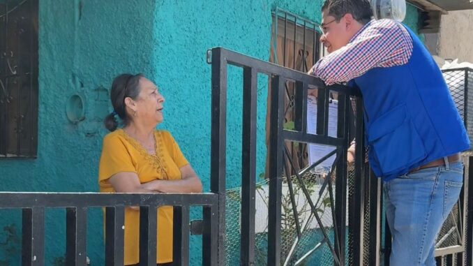 Mandan ciudadanos mensaje de apoyo a Maru durante recorrido de Chalecos Azules