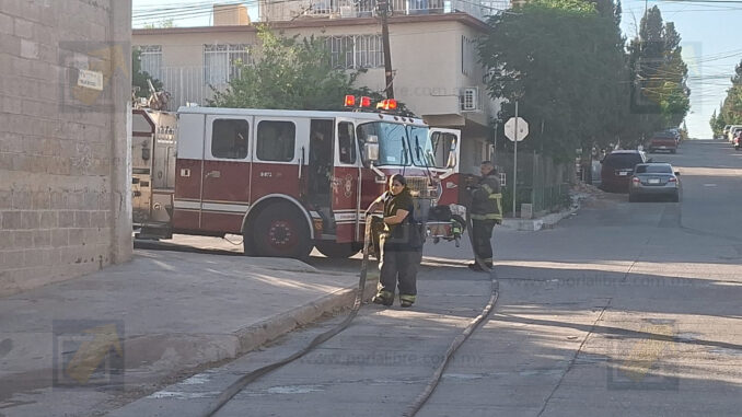 Se quema taller de soldadura en la colonia La Junta