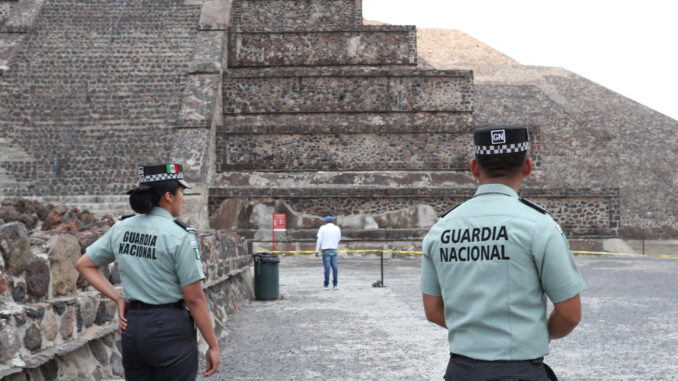 Refuerzan seguridad en Teotihuacán rumbo al Mundial 2026