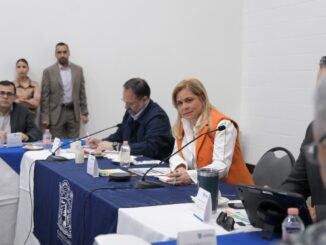 Maru Campos preside Mesa Estatal de Seguridad en ciudad Cuauhtémoc