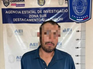Detiene AEI Zona Sur a imputado por violencia familiar en Guachochi