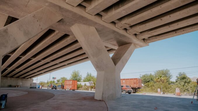 Realiza Marco Bonilla recorrido de supervisión del puente de carretera a Aldama y avenida Fuerza Aérea