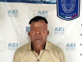 Detiene AEI Zona Sur a imputado por el delito de violencia familiar en Guachochi