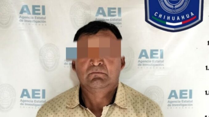 Detiene AEI Zona Sur a imputado por el delito de violencia familiar en Guachochi