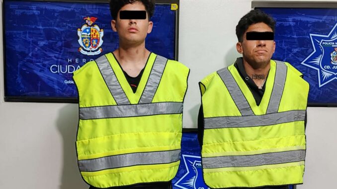 Detienen a tres presuntos responsables de robo violento a chófer de plataforma