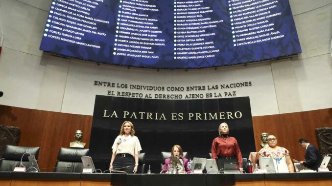 Senado aprueba reforma que permite anular elecciones por intervención extranjera