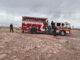 Se incendia lancha en la presa Chihuahua; hombre sufre graves quemaduras