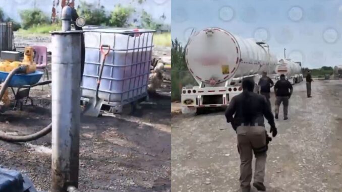 Aseguran más de un millón de litros de hidrocarburo en Cadereyta, NL